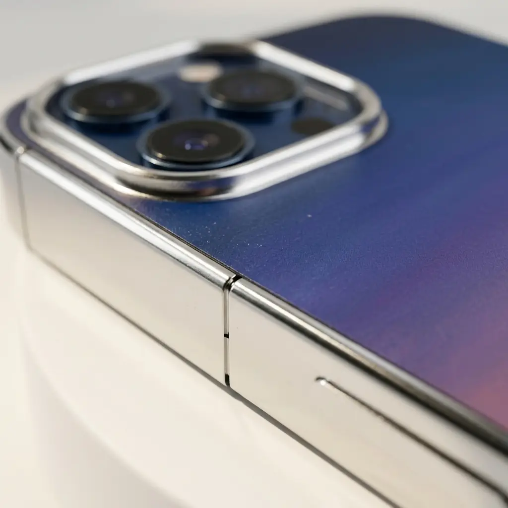 Blue Hour Case, close-up of the finish