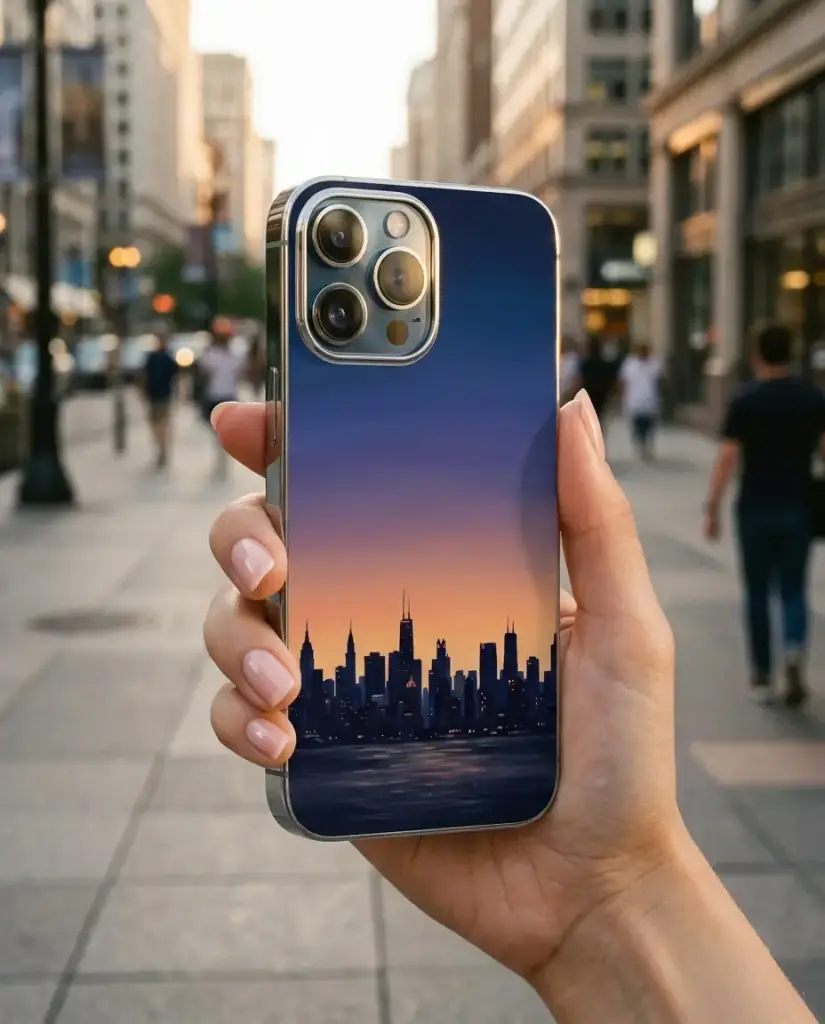 Blue Hour Case, in use