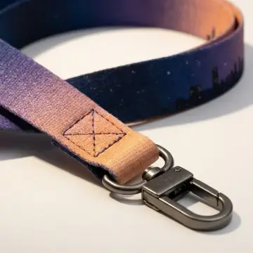 Blue Hour Wrist Strap, close-up of the finish