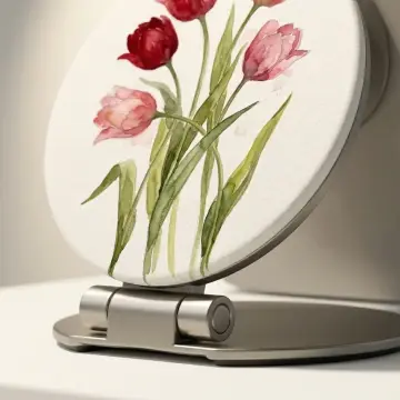 Tulip Study Grip Stand, close-up of the finish